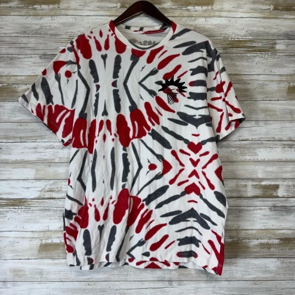 Nike Men’s Block Party Tie Dye T-Shirt size XXL